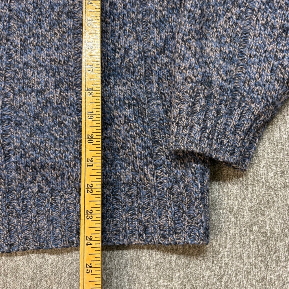 Vintage Eddie Bauer Mens M 85% Wool Heavy Knit Crew Neck Sweater - Picture 6 of 8
